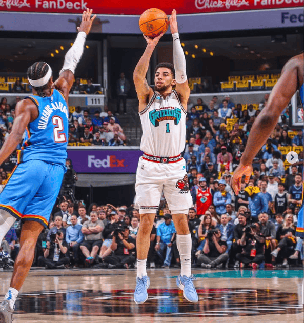 雷霆逆转吉林队，莫兰特刷新纪录